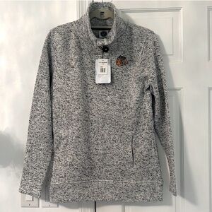 NHL Chicago Blackhawks Fleece Pullover Sweater Gray S NWT